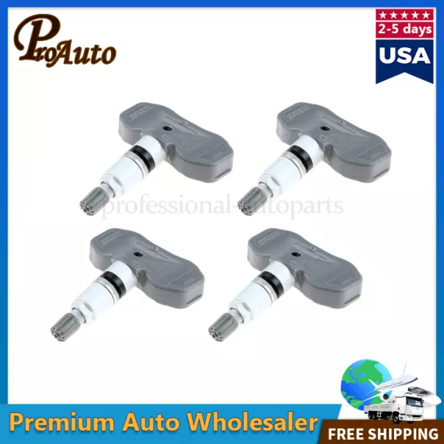 4X TPMS Tire Pressure Sensor 25758220 for Cadillac STS Chevrolet Corvette C6 C5