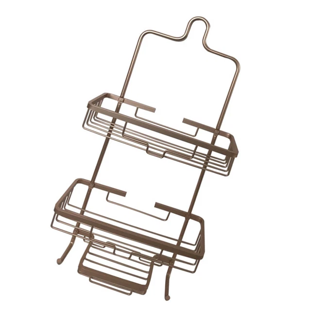 COSTWAY Armadietto Di Stoccaggio Sopra Toilette, Scaffale Salvaspazio - Foto 6
