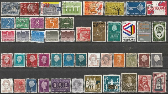 Niederlande Lot mit Marken aus Nederland Netherlands Pays-Bas Países Bajos 2130