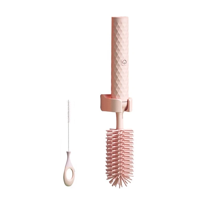 Electric , Bottle Cleaning Set Silicone Baby Nipple Straw Q7Z7
