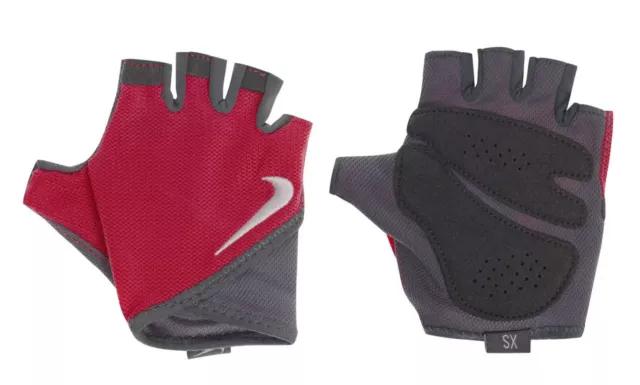 Nike Gloves Womens Essential Lightweight Training Weight Lifting Pink Brand New