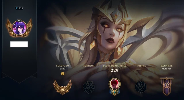 compte gold 4 lol euw 138skin 5 édition prestige