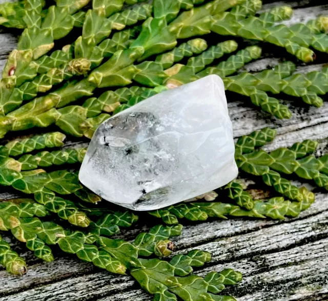 2.7g SM GENUINE RARE STAR HOLLANDITE QUARTZ CRYSTAL SPECIMEN  Reiki  MADAGASCAR