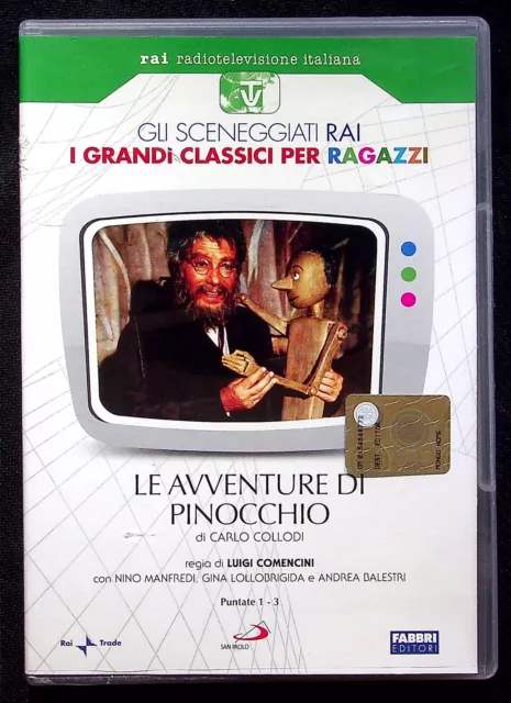 Le avventure di Pinocchio Di Carlo Collodi Regia Comencini 2  DVD