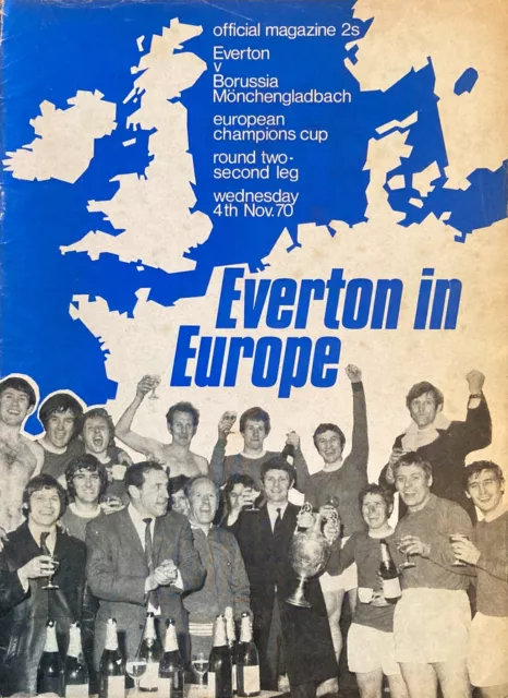 Everton v Borussia Monchengladbach - 1970/71 European Cup