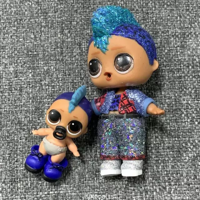 LOL Surprise Glitter PUNK BOI BOY & LIL PUNK BOI Sparkle Series 2 Doll Toy Gift