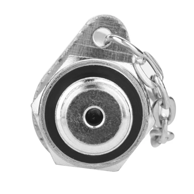 Hydraulic Test Accessories,63MPa/630BAR Hydraulic Pressure Test Point Testing Coupling Adapter M16 2 Unf7 16 G3 8