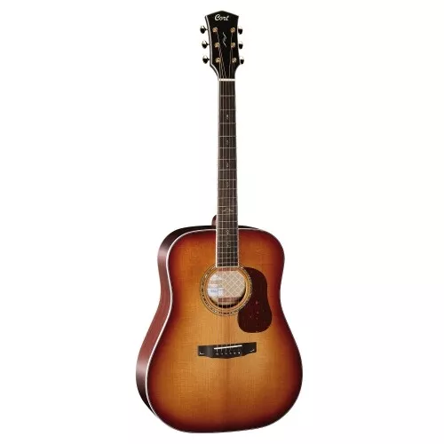 CORT - GOLDD8BLB - Guitare electro-acoustique dreadnought
