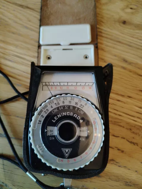 Leningrad 4 Selenium Exposure meter, Working Order, Super Condition