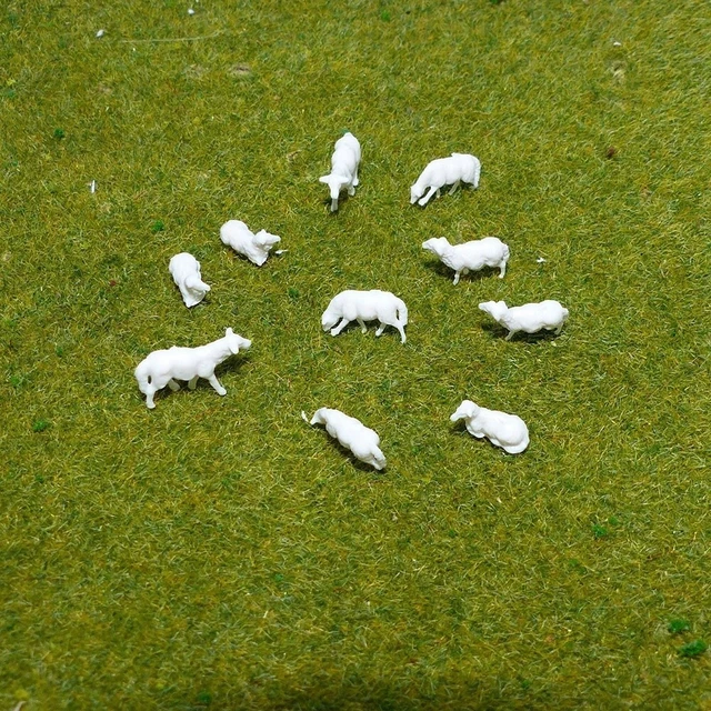 Lot De 5 Feux De Signalisation Nain Pour Réseau Ferroviaire HO/OO - LED Vert/rouge, 20 Mm, échelle 1:87, 3V