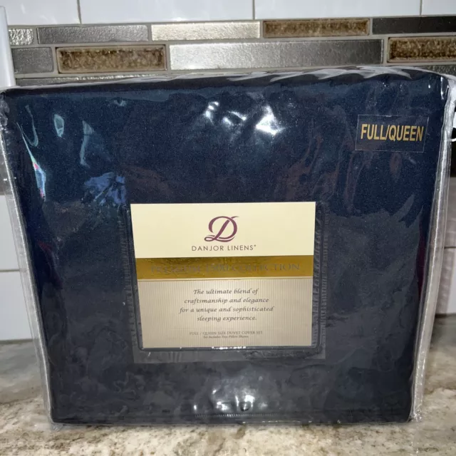 Danjor Linens Premium 1500 Collection Full/Queen Size Duvet Cover & Sham Set