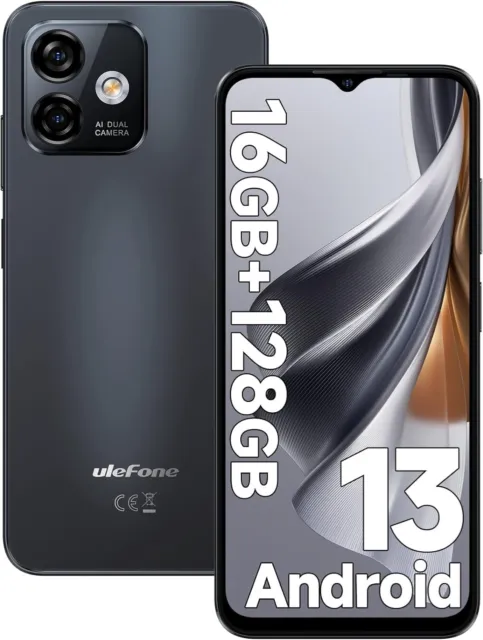 Buy Ulefone Note 16 Pro Mobile Phones (2023), 16GB+128GB/256GB SD