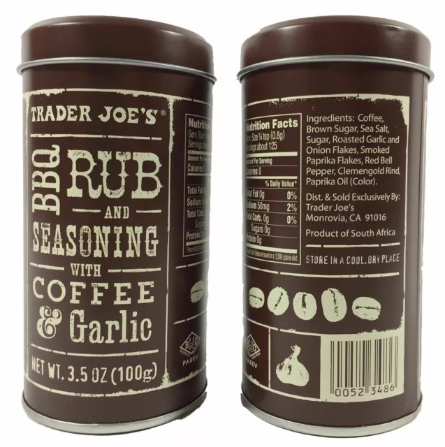TJ BBQ rub & seasoning with coffee and garlic : r/traderjoes