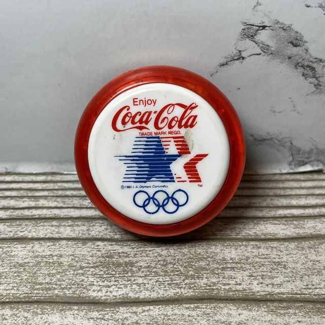 Vintage 1980 Genuine Russell Special Spin Yo-Yo Coca Cola Olympics No String