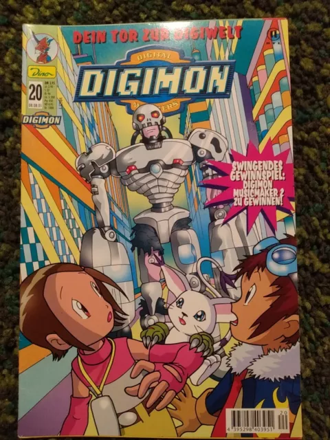 Digimon Comic, Heft Nr. 20 | ohne Extras | Dino Verlag, 2001