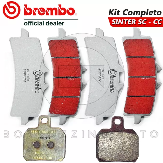 Pastiglie Freno Brembo Sc Anteriori+ Posteriori Ktm Super Duke R Abs 1290 2015