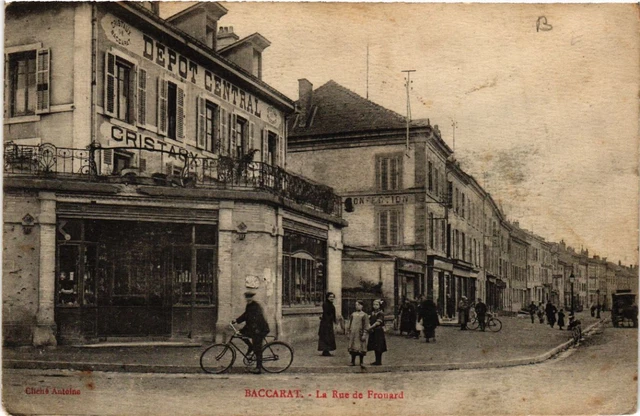 CPA BACCARAT - La Rue de FROUARD (483792)