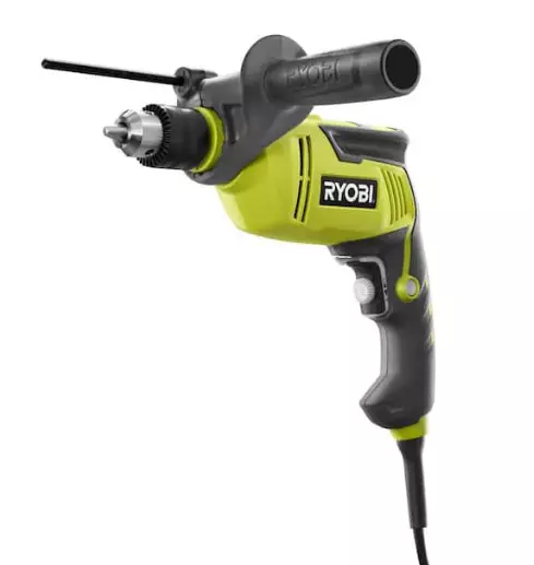 RYOBI D620H 5/8" 6.2 Amp HEAVY DUTY VARIABLE SPEED CORDED HAMMER DRILL OPEN BOX