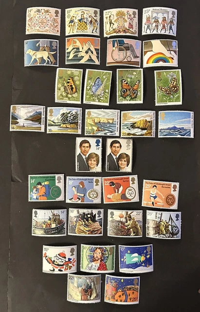 GB 1981 Full Set Commemorative Stamps MNH