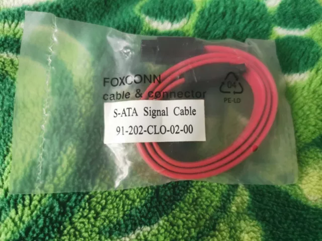 S-ATA 7 Pin Signal Cable Model: 91-202-CLO-02-00 New Foxconn