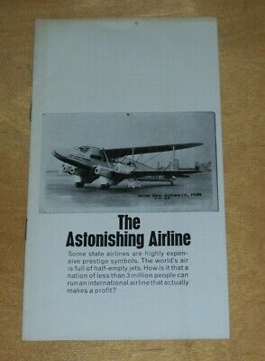 The Astonishing Airline AER LINGUS PUBLICITY BROCHURE 1964