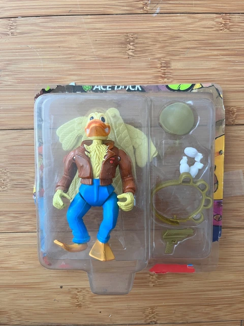 Figurine Vintage TMNT 1989 – Ace Duck Complète (Kenner / Playmates)