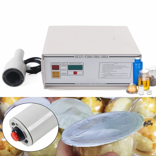110V Electromagnetic Induction Sealing Machine Bottle Cap Sealer 20-50mm 500W