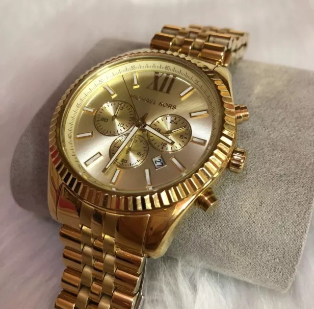 Michael kors men's sales lexington chronograph watch mk8281
