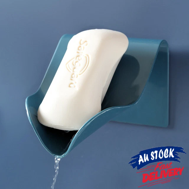 Wall Shelf Holder  Rack Bathroom Storage Plate  Shower Dish Soap Box Suction