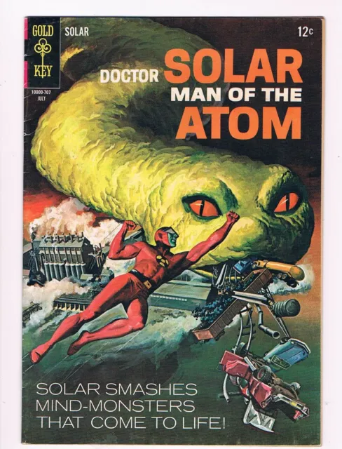 Doctor Solar Man of the Atom #20 -  Gold Key 1967 VF-