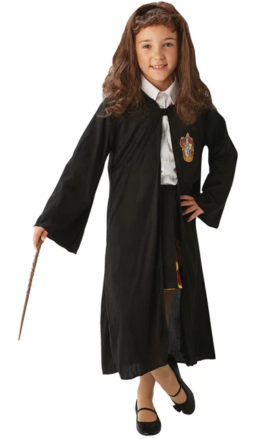 Robe, costume de sorcier, Harry, Hermione, pour enfants, école de magie, Halloween, carnaval