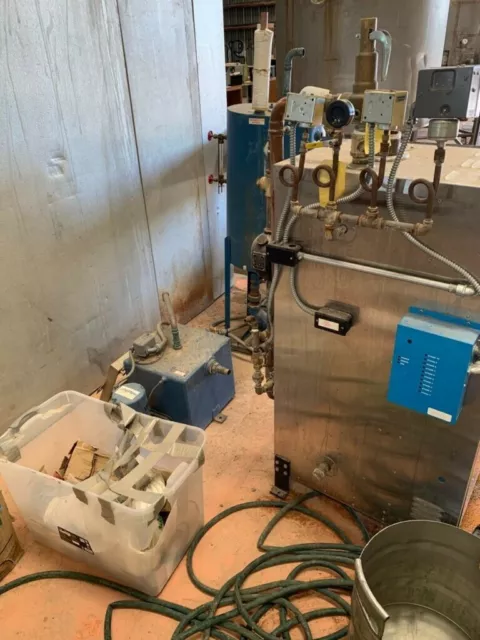 Sussman ES180 electric steam boiler condensate return extra parts