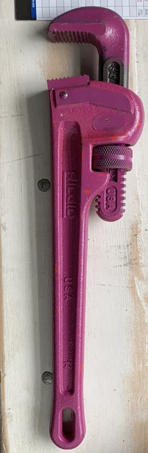 Ridgid 14 Straight Pipe Wrench USA