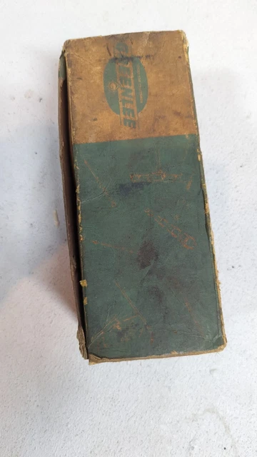Vintage Greenlee No. 735 Knockout Punch Set with Leather Case & Box