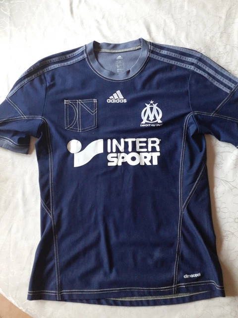 Maillot Adidas Olympique Marseille 2013 Intersport dédicace Mendy OM Homme  - XL