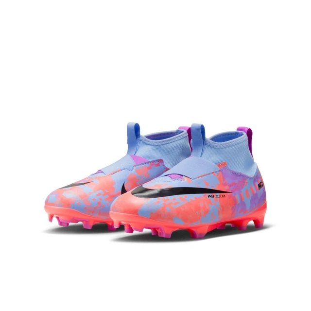 Nike Kinder Zoom Superfly 9 Academy MDS FG/MG Fußballschuhe Blau/Rot DX1816-405