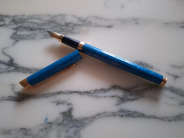 Stylo Plume Ancien Enzo Varini - Pointe Iridium, 12.6 Cm, Occasion