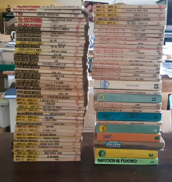 stock Rarissimo lotto fumetti n 93 Alan Ford Ed.Corno originali Magnus & Bunker