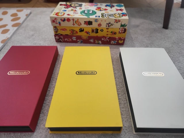 COFFRET Family Computer nes nintendo mini anniversary gba game boy advance 3
