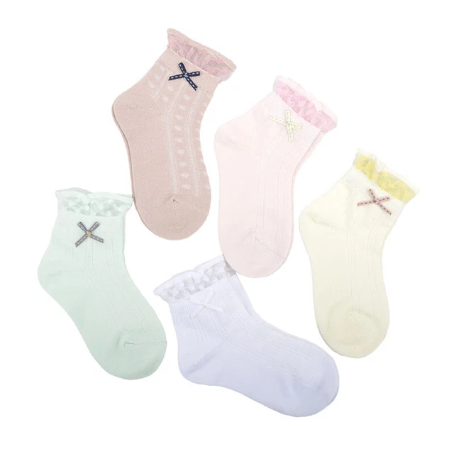 5 paia di calze fronzoli principessa danza bambina bambina bambina