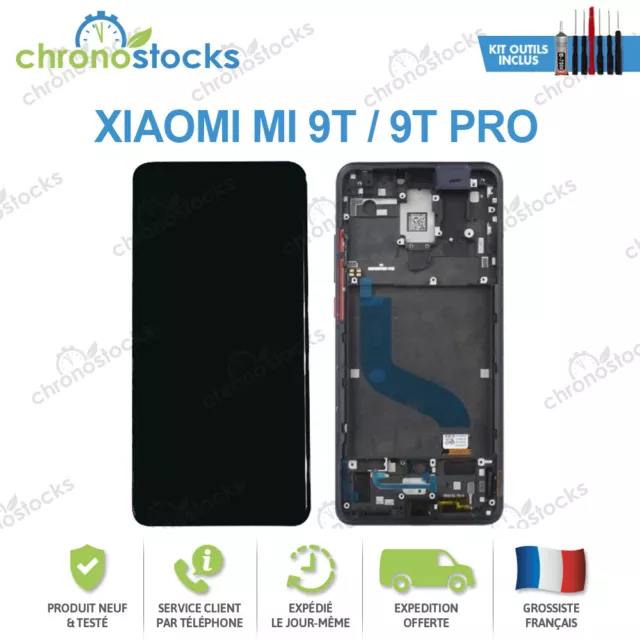 Ecran Complet vitre tactile châssis OLED pour Xiaomi Mi 9T/9T Pro