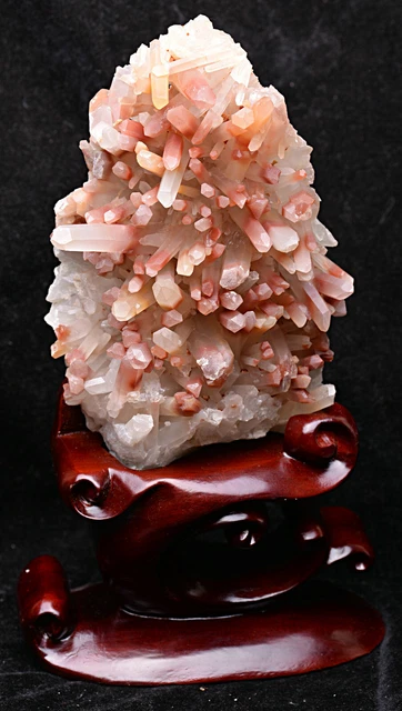 4.71lb  Rare Natural  Red Yellow Quartz Crystal Cluster Specimen Madagascar