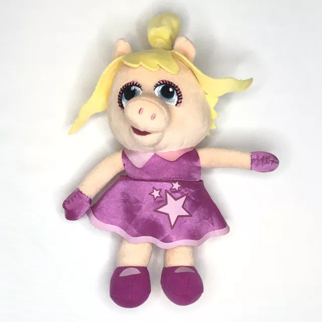 Disney Junior Muppet Babies 9" MISS PIGGY Plush Stuffed Animal Just Play