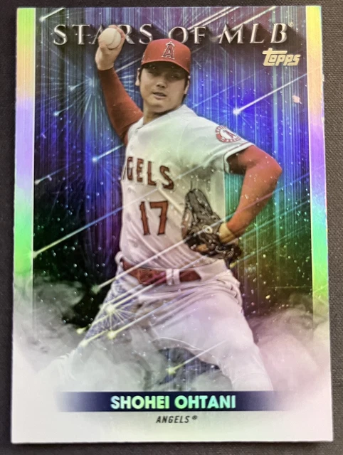 SHOHEI OHTANI TOPPS 2022 SERIES 1 visual data 8