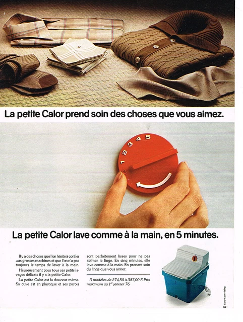 Publicité Ancienne Originale Mors - Machine à Laver - Magazine 1960 - 24x32 Cm