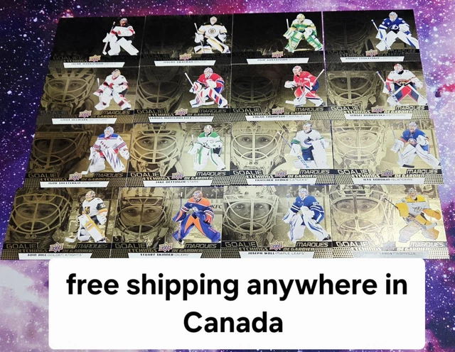 2025-26 TIM HORTONS Hockey Cards Goalie Etchings (1-18) Pick To ...