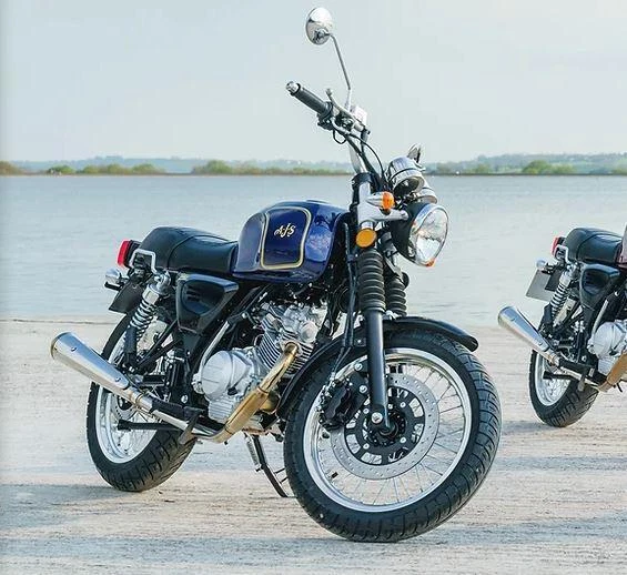 AJS TEMPEST ROADSTER 125cc motorcycle motorbike classic cafe racer