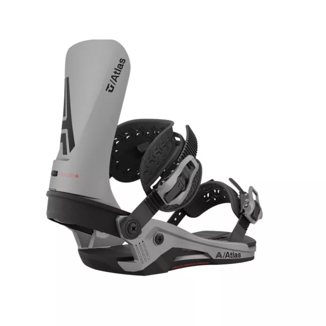 Union Bindings Atlas Metallic Silver Bindings Snowboard 2024 New M L Freeride