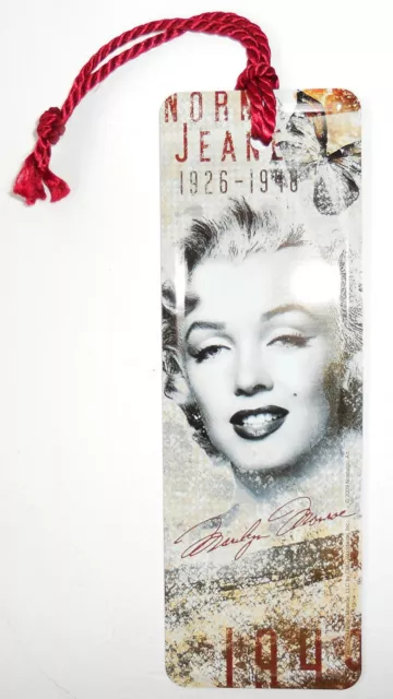 Marilyn Monroe Marcador De Aluminio Con Colgante De Arte Nostálgico