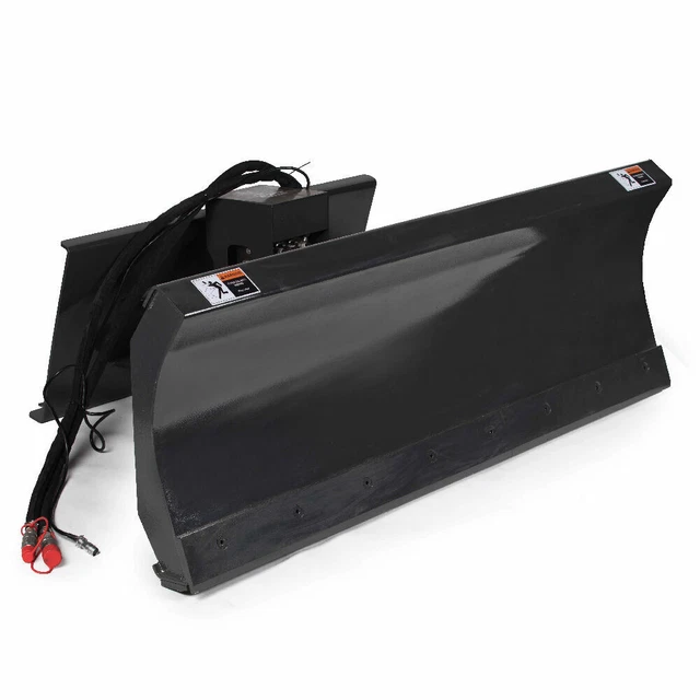 Titan Attachments 84" Hydraulic 6-Way Dozer Blade, Multi-Function Tilt and Pivot